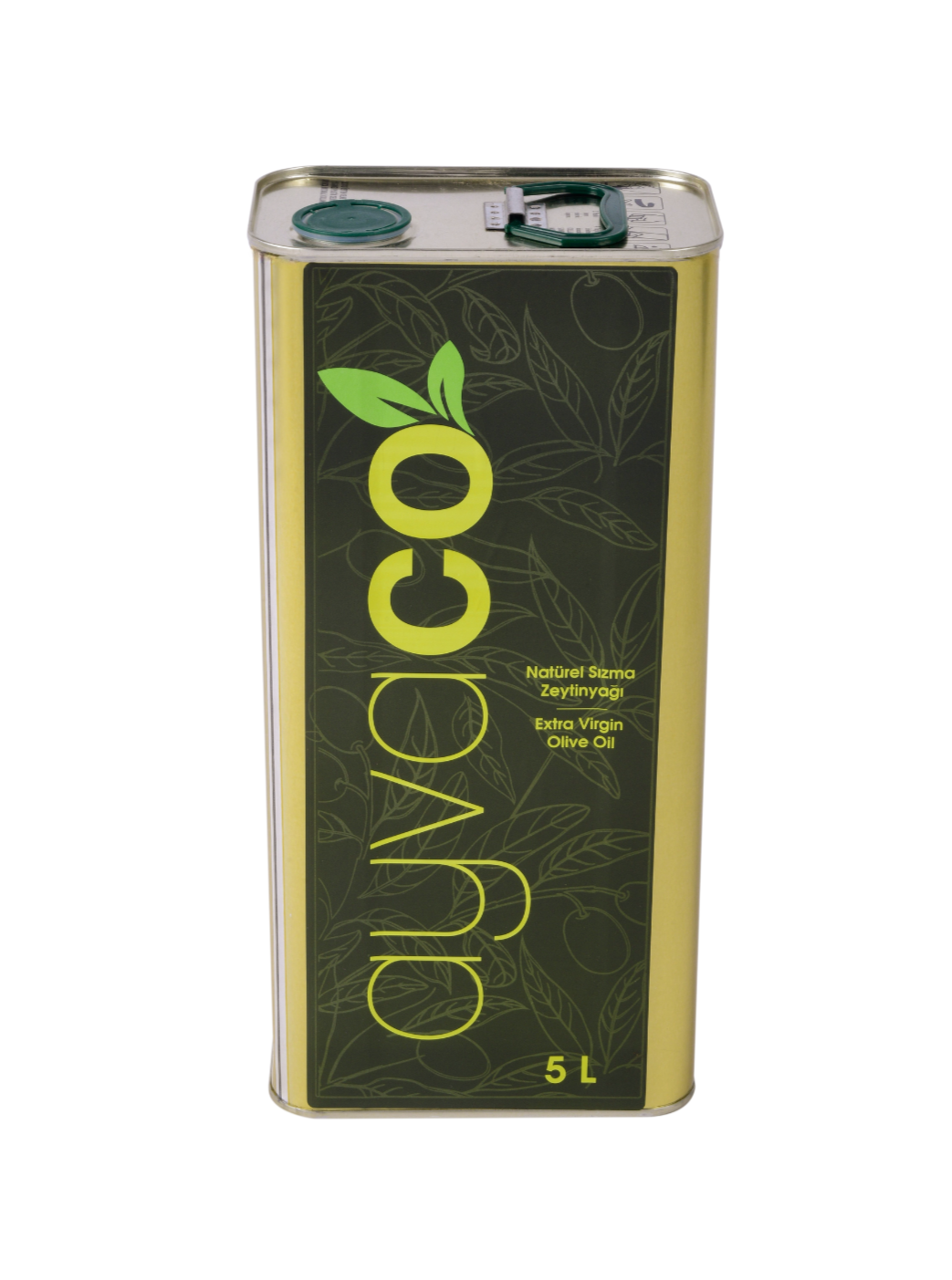 Ayvaco Erken Hasat-Filtresiz Natürel Sızma Zeytinyağı 5L